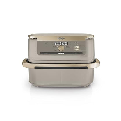 Ninja Foodi FlexDrawer AF500EU Heißluftfritteuse 10,4 L, Dual Zone