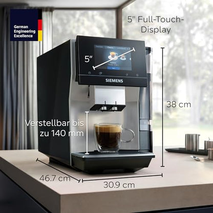 Siemens EQ.700 TP715E17 Kaffeevollautomat, Full-Touch, 2,4 L