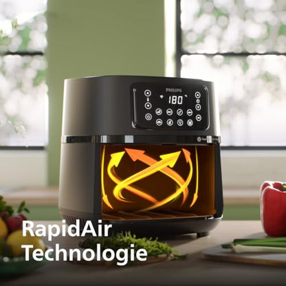 Philips Airfryer XXL HD9285/90 Heißluftfritteuse 7,2 L, WLAN