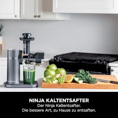 Ninja JC151EU Slow Juicer Entsafter 700 ml, Kaltpressung
