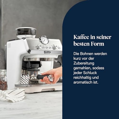 De'Longhi La Specialista Arte EC9155.W Siebträgermaschine, weiß