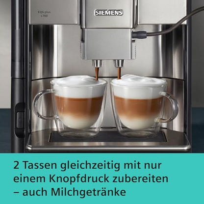 Siemens EQ.6 plus s700 TE657503DE Kaffeevollautomat, Edelstahl