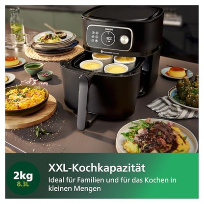 Philips Airfryer Combi 7000 Heißluftfritteuse 8,3 L mit Dampf